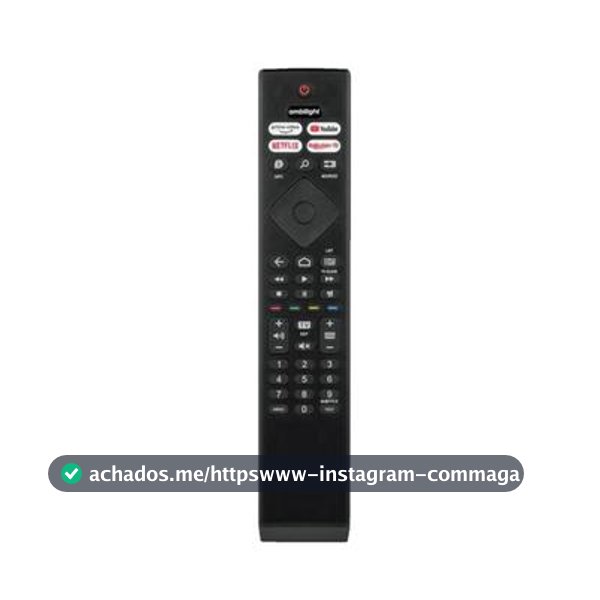 Controle remoto tv philips smart tv ambilight -7359 - LELONG