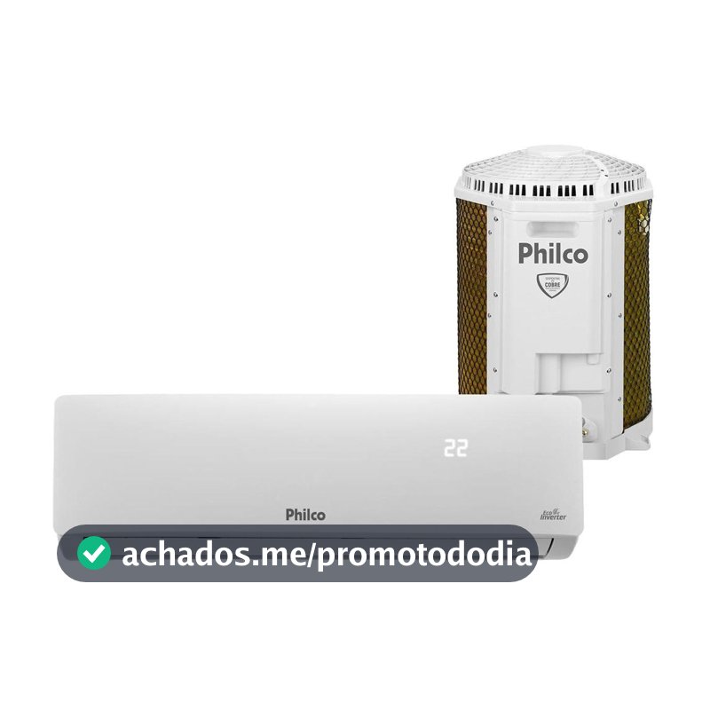 Ar-condicionado Split 9.000 BTUs Philco Eco Inverter Frio PAC9FT