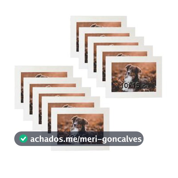 Kit 10 Porta Retratos C/vidro 10x15 Moldura Branca para fotos e decorações. - Decoratto Quadros e Espelhos - Porta Retrato - Magazine Sacafarelli