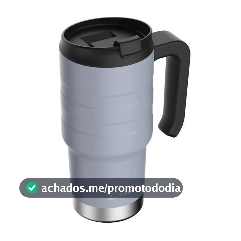 Copo Térmico Moove Cinza 590ml Termolar