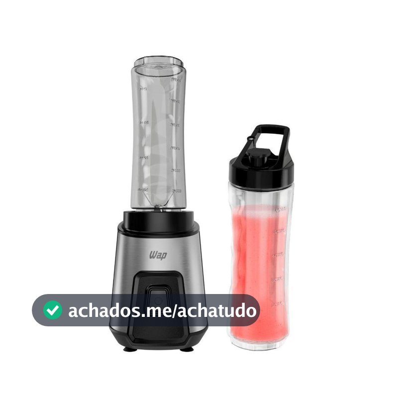 Blender WAP GO WBG600 300W 220V - Mini Liquidificador Portátil