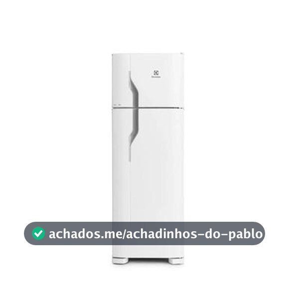 Geladeira Electrolux Cycle Defrost 260L Super Freezer Duplex Branca DC35A
