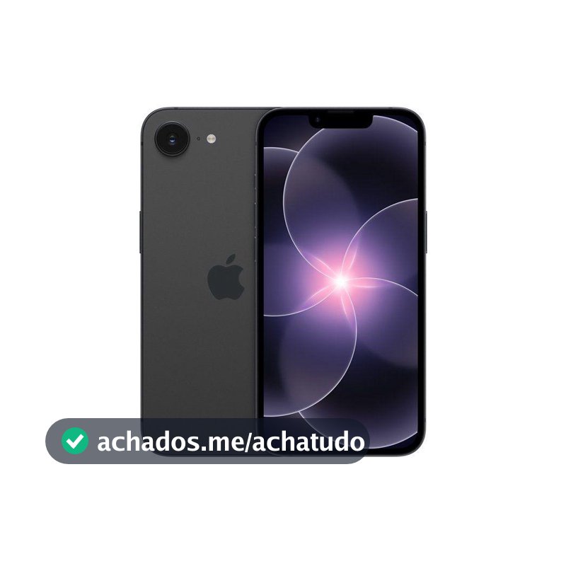 Apple iPhone 17e 512GB Preto 6,1" 48MP iOS 5G - iPhone 17e - Magazine Doceoferta
