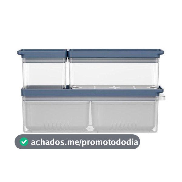 Organizador de Geladeira Electrolux Experience 3 Peças