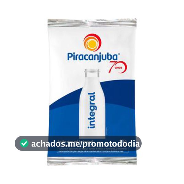 Leite Em Pó Integral Piracanjuba Pacote 1kg