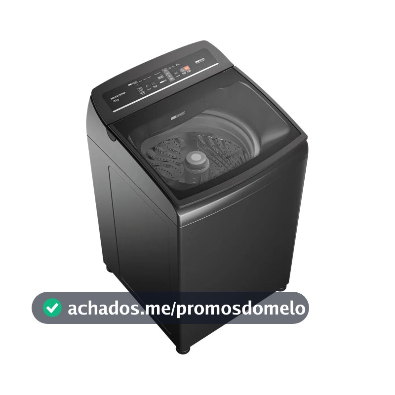 Máquina De Lavar Brastemp 16kg Cinza Timer Pro - Bwt16a9 Cinza Platinum