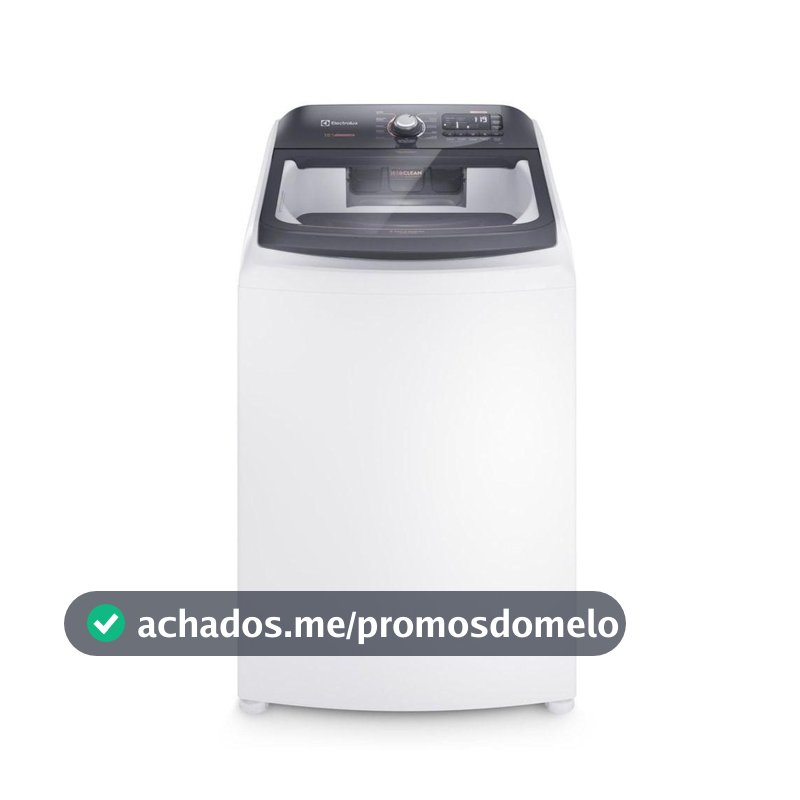 Lavadora de Roupas Electrolux 15kg Cesto Inox 11 Programas de Lavagem Branco Premium Care Jet&Clean e Time Control LEC15 - Máquina de Lavar - Magazine In_2936609