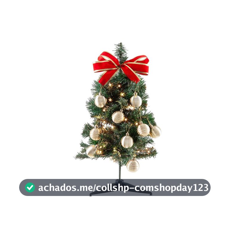 Árvore de Natal Verde 60cm 46 Galhos Nell - YZ13969H20 - Árvore de Natal - Magazine Sacafarelli