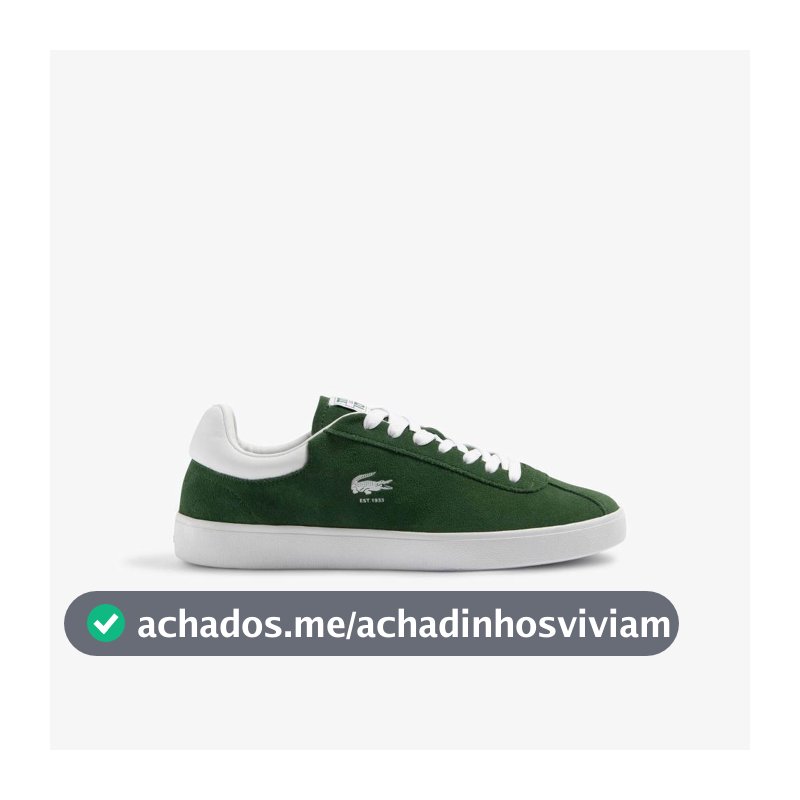 Tênis Lacoste Masculino Baseshot em Couro