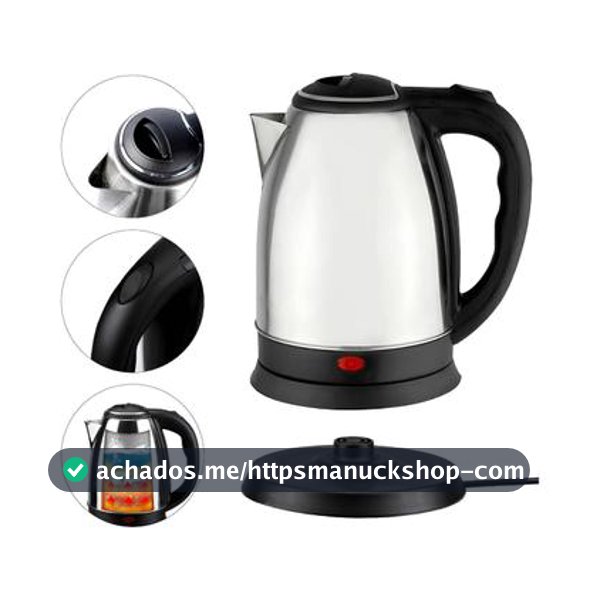 Chaleira Elétrica Com Auto Desligamento Automático Após Fervura Jarra Inox Best 2 Litros Top - Chaleira Elétrica - Magazine Achadoshardware