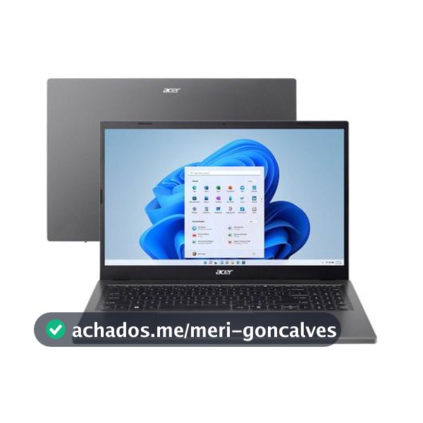 Notebook Acer Aspire Go 15 AG15-71P-59FH Intel Core i5 16GB RAM 512GB SSD 15,6” Full HD Windows 11 NX.JF6AL.00 - Notebook Acer