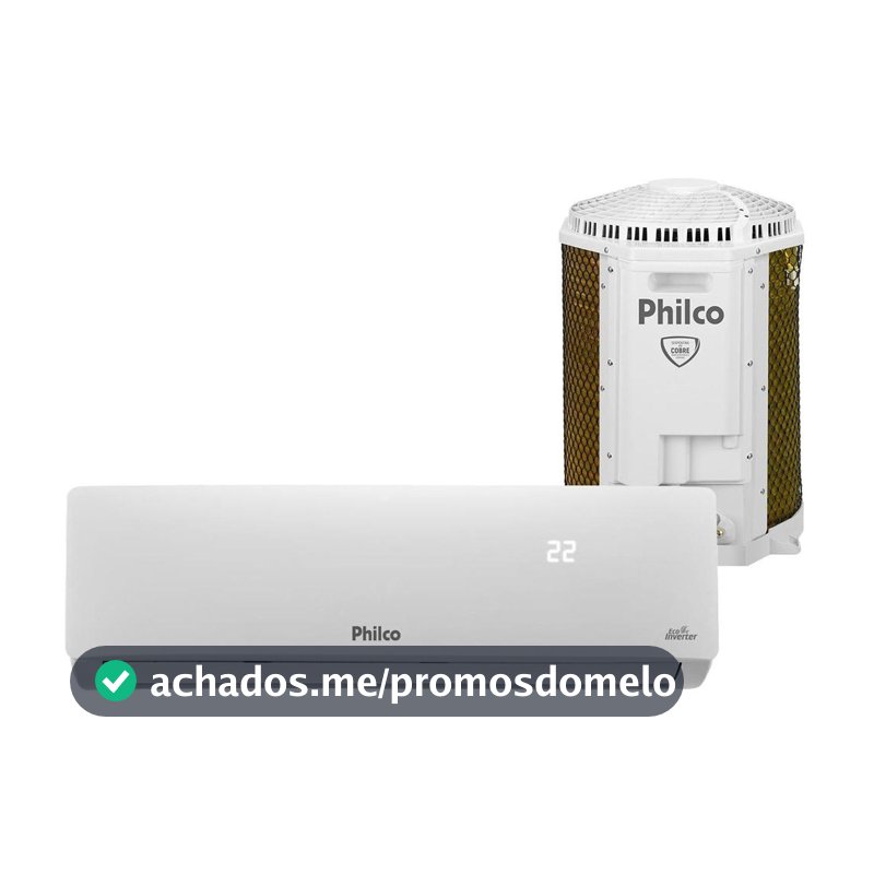 Ar-condicionado Split 9.000 BTUs Philco Eco Inverter Frio PAC9FT