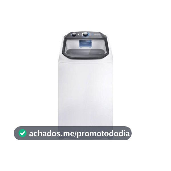 Lavadora de Roupas Electrolux 13kg Cesto Inox 10 Programas de Lavagem Branca Efficient LDA13