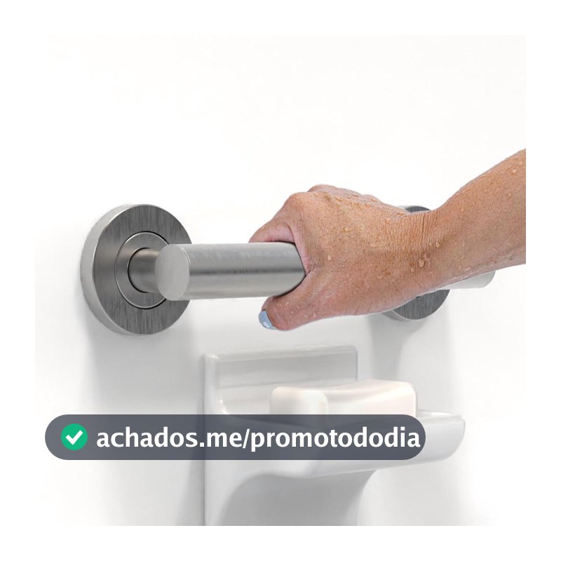 Safety Grab Bar AquaChase com banheira, chuveiro e vaso sanitário para idosos