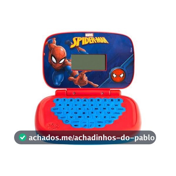 Laptop Infantil Spider-Man Musical - Candide - Laptop Infantil - Magazine Focanacompra
