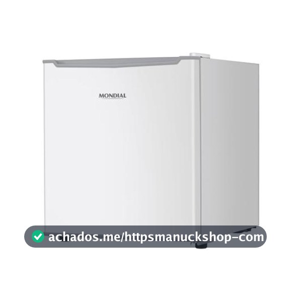 Frigobar Mondial 46L Branco e Cinza FGB-01-W50