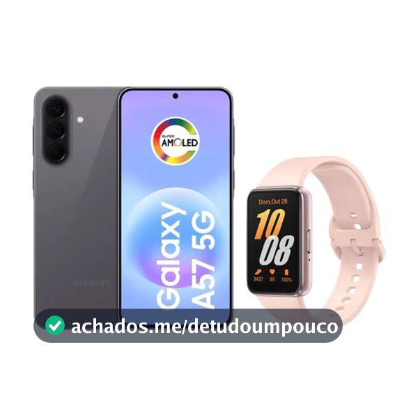 Smartphone Samsung Galaxy A57 128GB Cinza