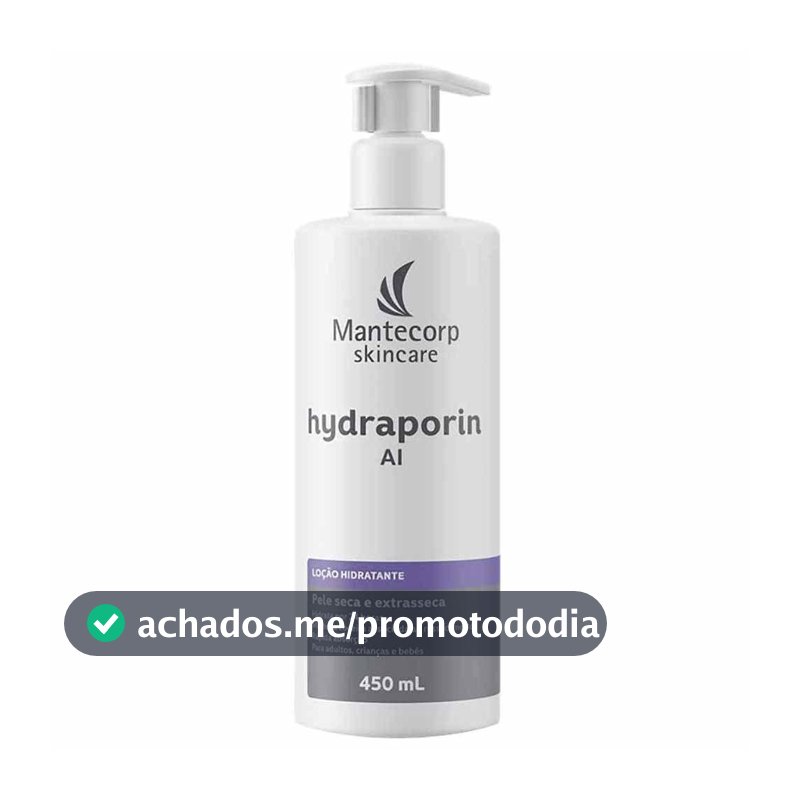 Hidratante Intensivo Corporal Mantecorp Skincare Hydraporin AI