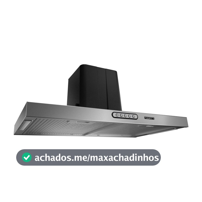 Depurador de Ar Fogatti Compact 90cm Inox -