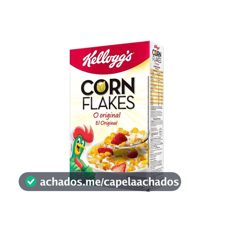 Cereal Matinal Original Kelloggs Corn Flakes - 500g