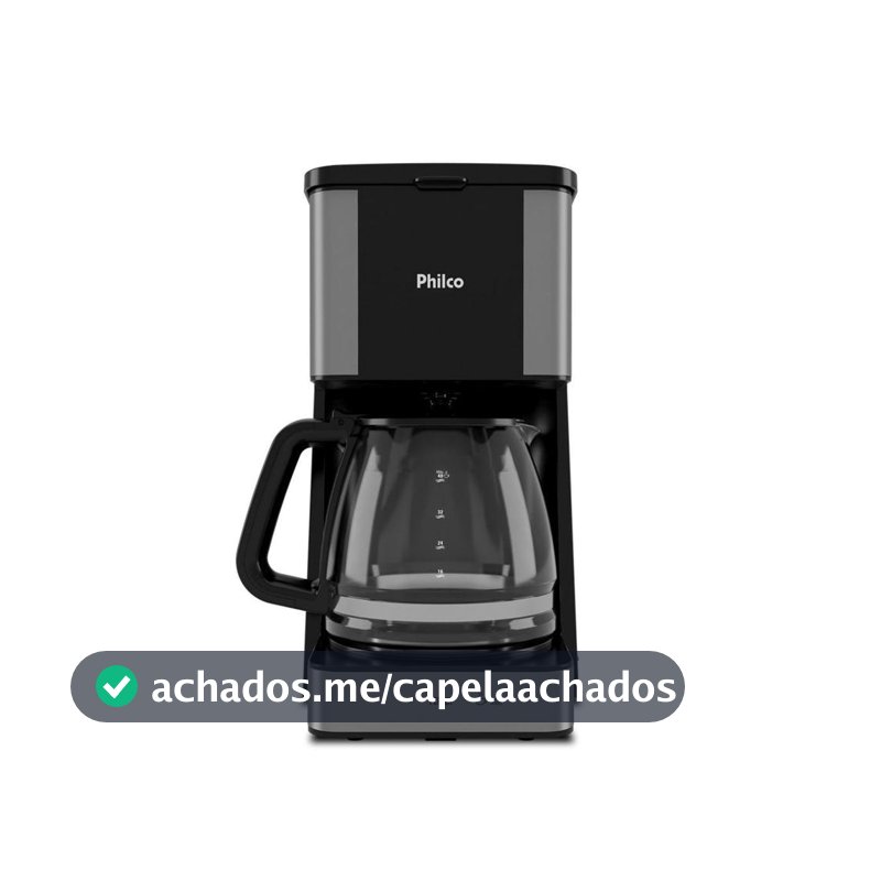 Cafeteira Philco 40 Cafezinhos 1,5L PCF40A 950W 220V Preta