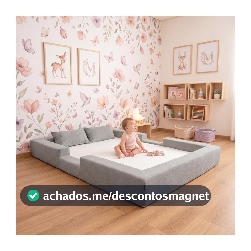 Cama Montessoriana Casal Ninho 100 Espuma Keiko - Keiko Colchões - Cama de Casal