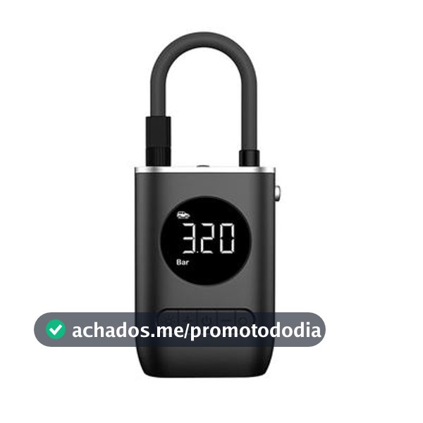 Calibrador Compressor Digital Portátil Pneu Carro Bike S/Fio