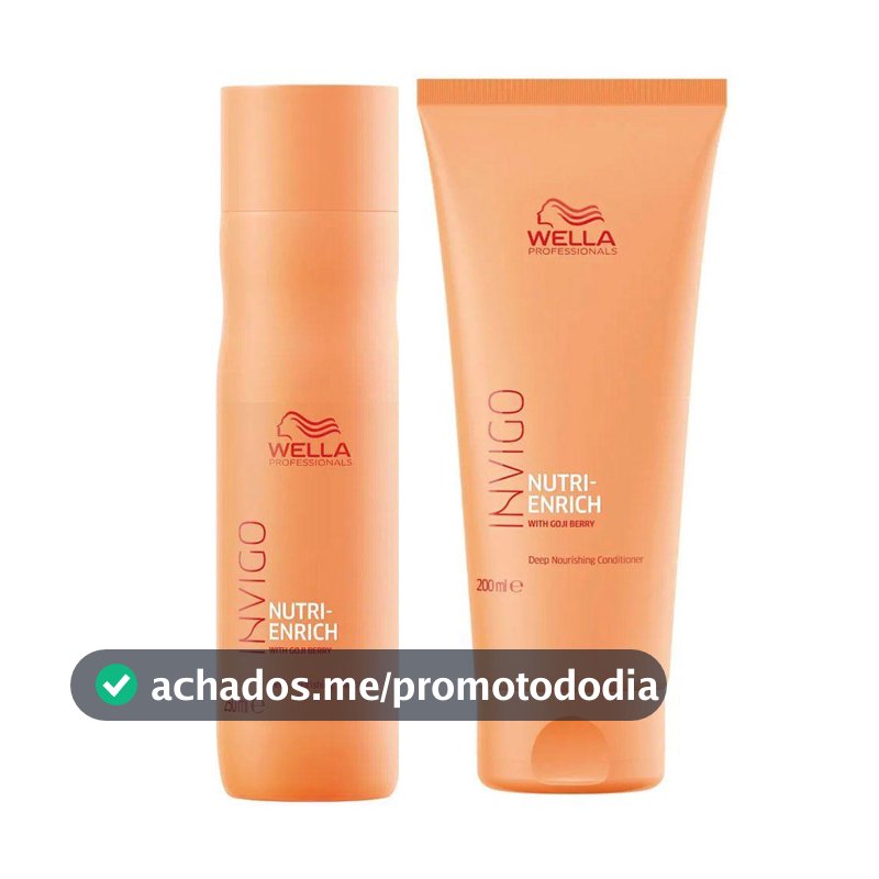 Wella Professionals Invigo Nutri-Enrich Kit  Shampoo + Condicionador