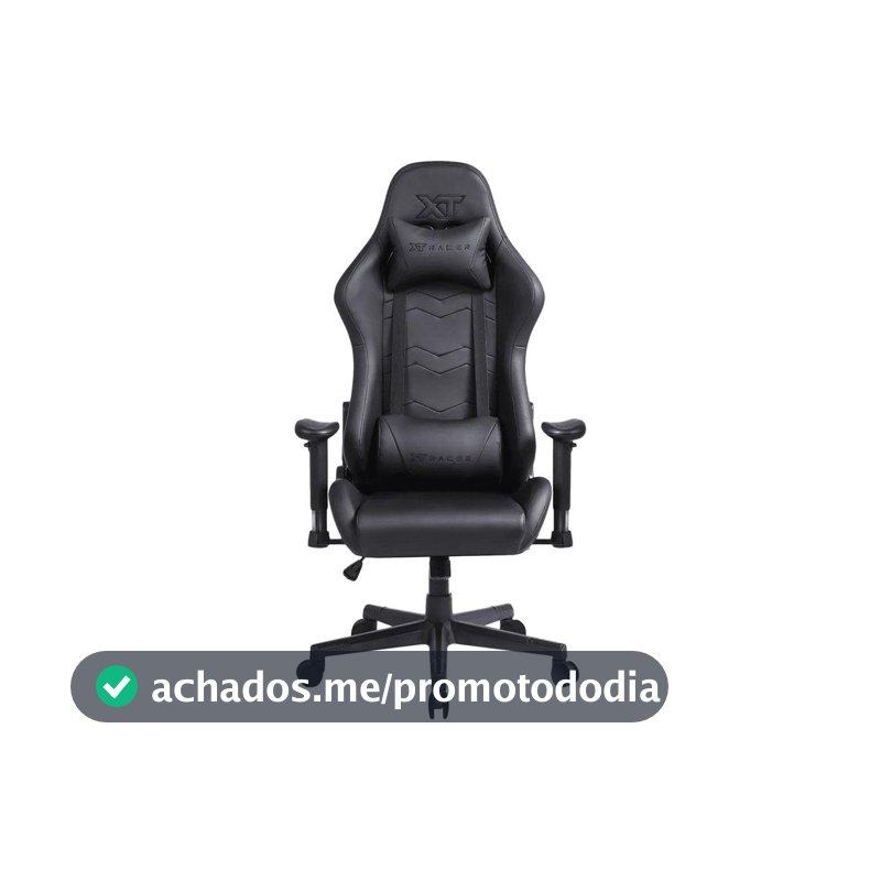 Cadeira Gamer XT Racer Reclinável Giratória Preta Speed Series