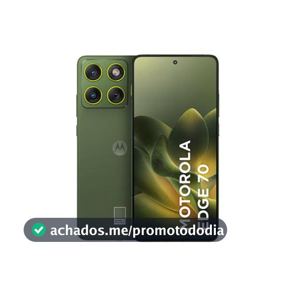 Smartphone Motorola Edge 70 5G 256GB 24GB (8GB RAM + 16GB RAM Boost) Ultrafino 3 Câmeras 50MP Tela 1.5K Extreme Amoled 120Hz