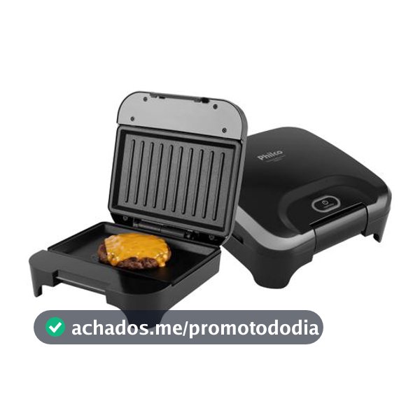 Sanduicheira e Grill Philco 2 em 1 Antiaderente PGR25A