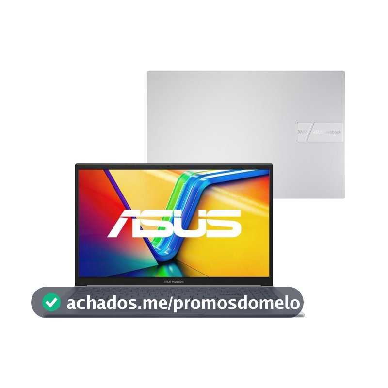Notebook ASUS Vivobook 15 X1504VA Intel Core i5 1334U 4GB Ram 256Gb SSD Linux KeepOS Tela 15,6" LED FHD Silver - NJ1726
