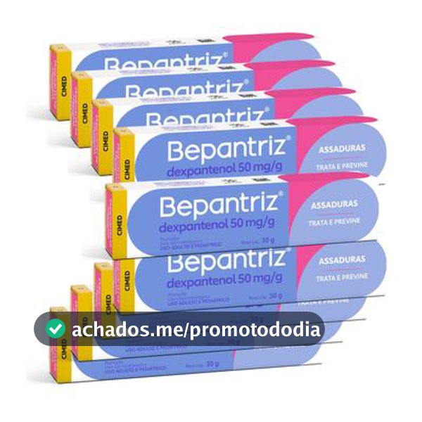Kit 9 Bepantriz Pomada Assaduras 30g - CIMED - Creme / Pomada para Assadura