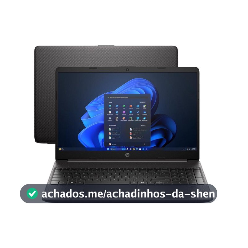 Notebook HP 256R G9 Intel Core i3 1315U 8GB 256GB 15,6” Windows 11 Intel UHD Graphics BQ9K8AT#AK - Notebook HP - Magazine In_2936609