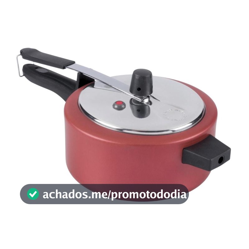 Panela De Pressão Antiaderente 3L Cereja Nacional