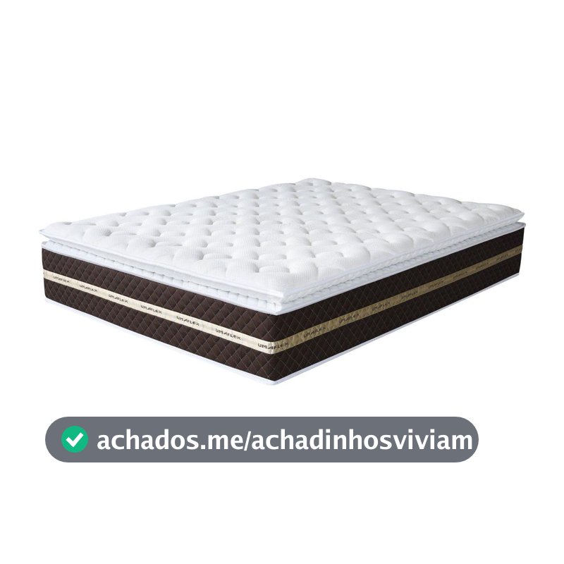 Colchão Casal Umaflex de Molas Ensacadas 33x138x188cm Prada - Colchão Casal - Magazine Sacafarelli