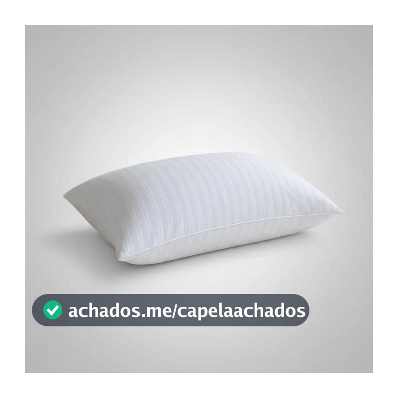 Travesseiro Hotel 5 Estrelas 60x40 Toque de Pluma Extra Macio Confortável Médio Hipoalergênico