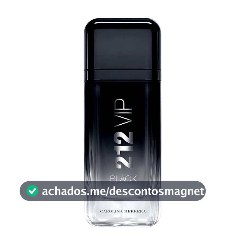 Perfume 212 Vip Black Carolina Herrera Eau de Parfum - Perfume Masculino - Magazine Dulcishop