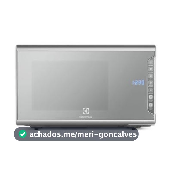 Micro-ondas Electrolux 31L cor Inox Espelhado com Painel Integrado e Função Tira Odor (MI41S) - Micro-ondas - Magazine Sacafarelli
