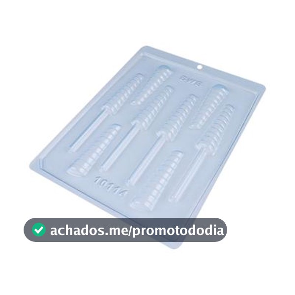Forma de Acetato Simples Trad. - Pirulito Gominho - Ref.10114 - 1 unidade - BWB - Rizzo