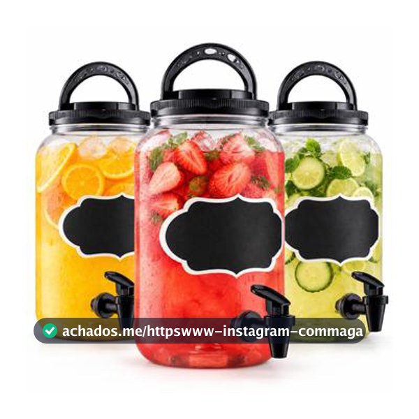 Kit 3 Suqueiras Com Torneira Jarra De Suco 3,6 Litros Plástico Dispenser De Bebidas Grande
