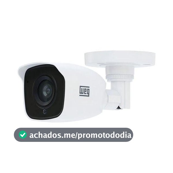 Câmera Segurança Analógica Ip Bullet Weg Wcam Branco HD720P - Câmera de Segurança Analógica - Magazine Achadoshardware