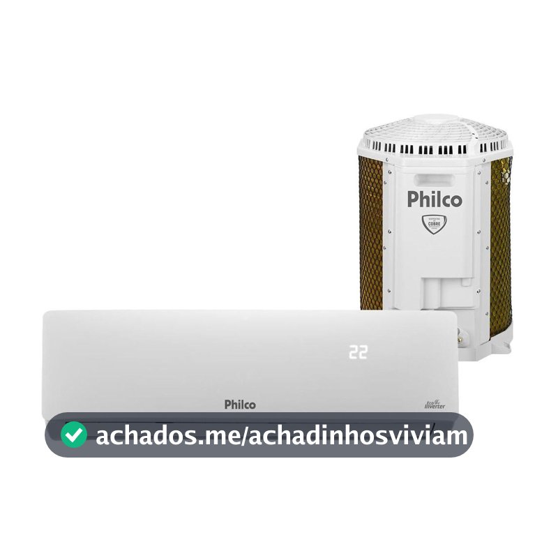 Ar-condicionado Split 9.000 BTUs Philco Eco Inverter Frio PAC9FT