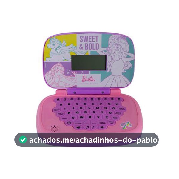 Laptop Infantil Barbie Musical