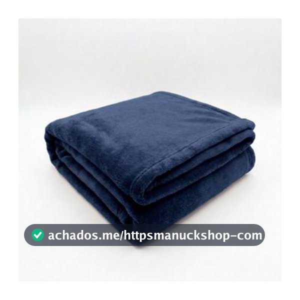 Mantinha Cobertor Soft Casal Ultra Macio Luxo Aconchego 2,00m x 1,80m 01 Peça