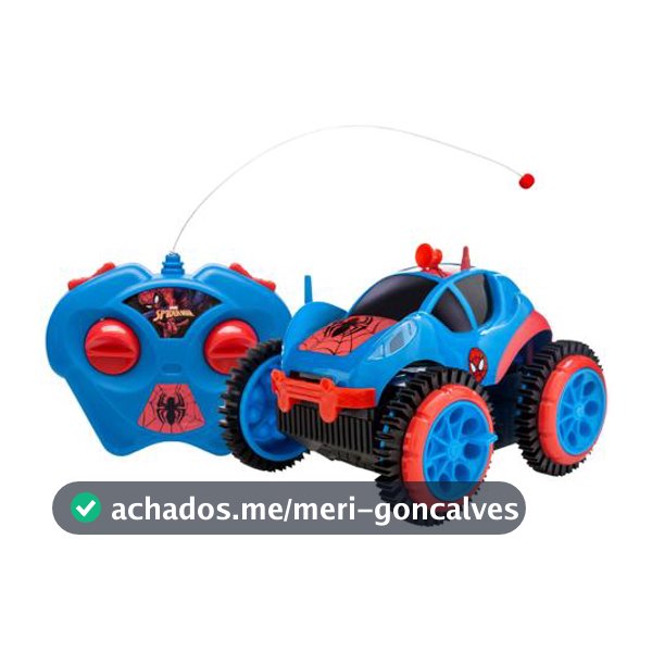 Carrinho Marvel Spider Man Spider Flip