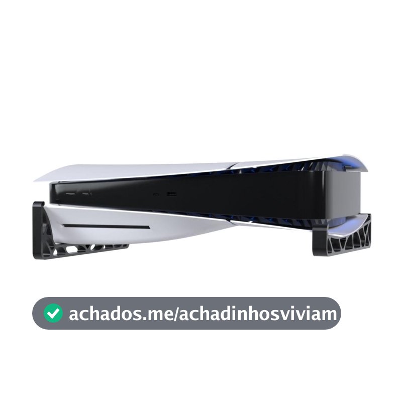 Suporte Stand Base Horizontal de Mesa Compatível com PlayStation 5 PS5 Slim Mídia Digital e Física