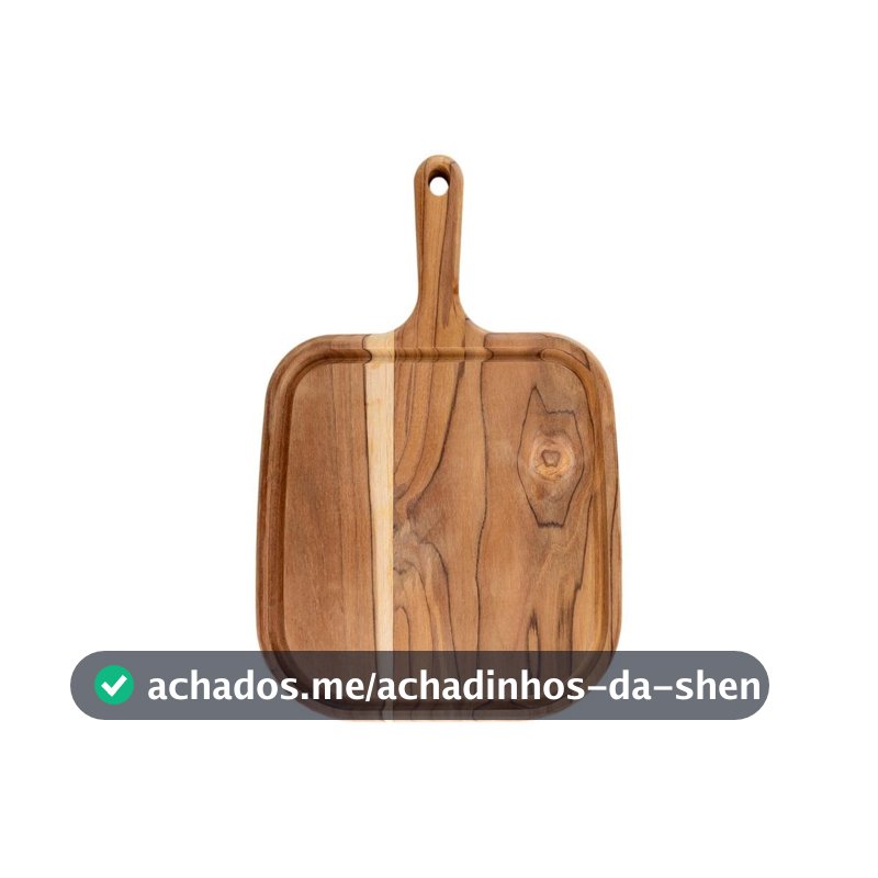Tábua para Steak de Madeira Retangular Tramontina Provence 40x27cm - Tábua de Corte - Magazine Olegarioachados