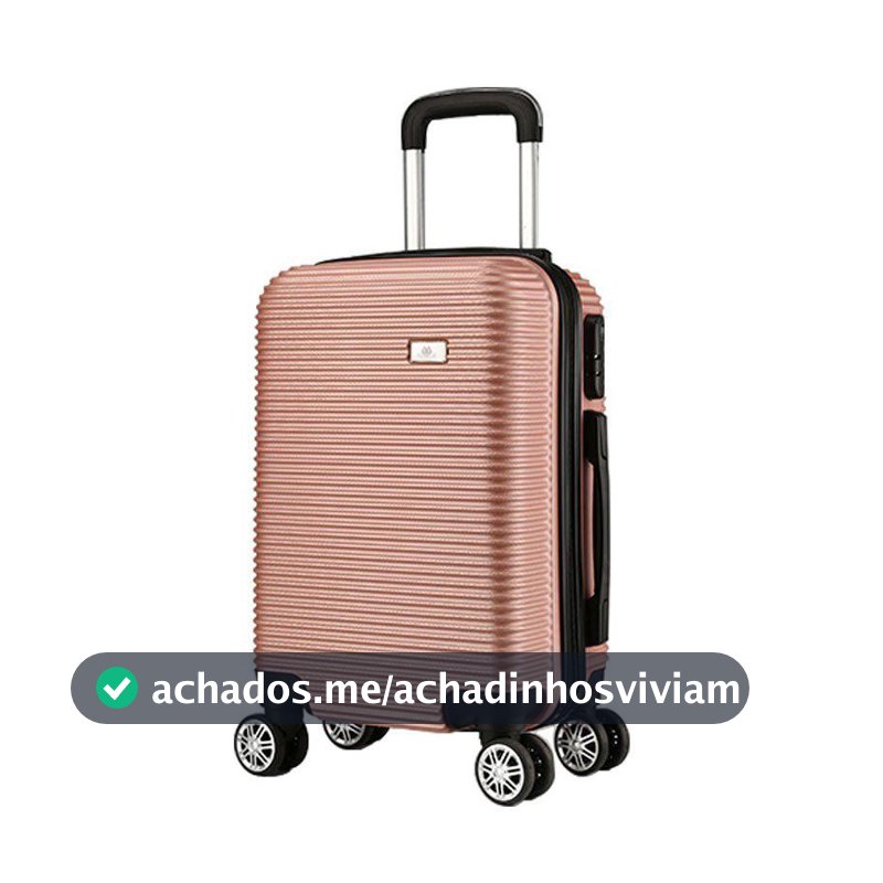 Mala de Viagem Grande 23Kg Eagle 77x48x30 Em Abs C/ Rodinhas 360 AC32 - Mala Avulsa
