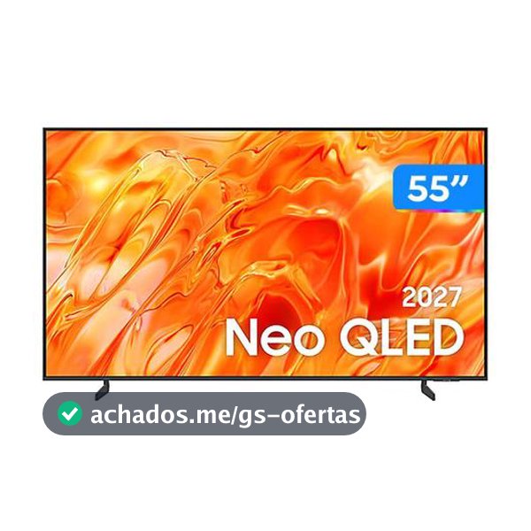 Smart TV 55" Samsung 4K UHD Neo QLED One UI Tizen QN55QN70HAGXZD 2027 - TVs